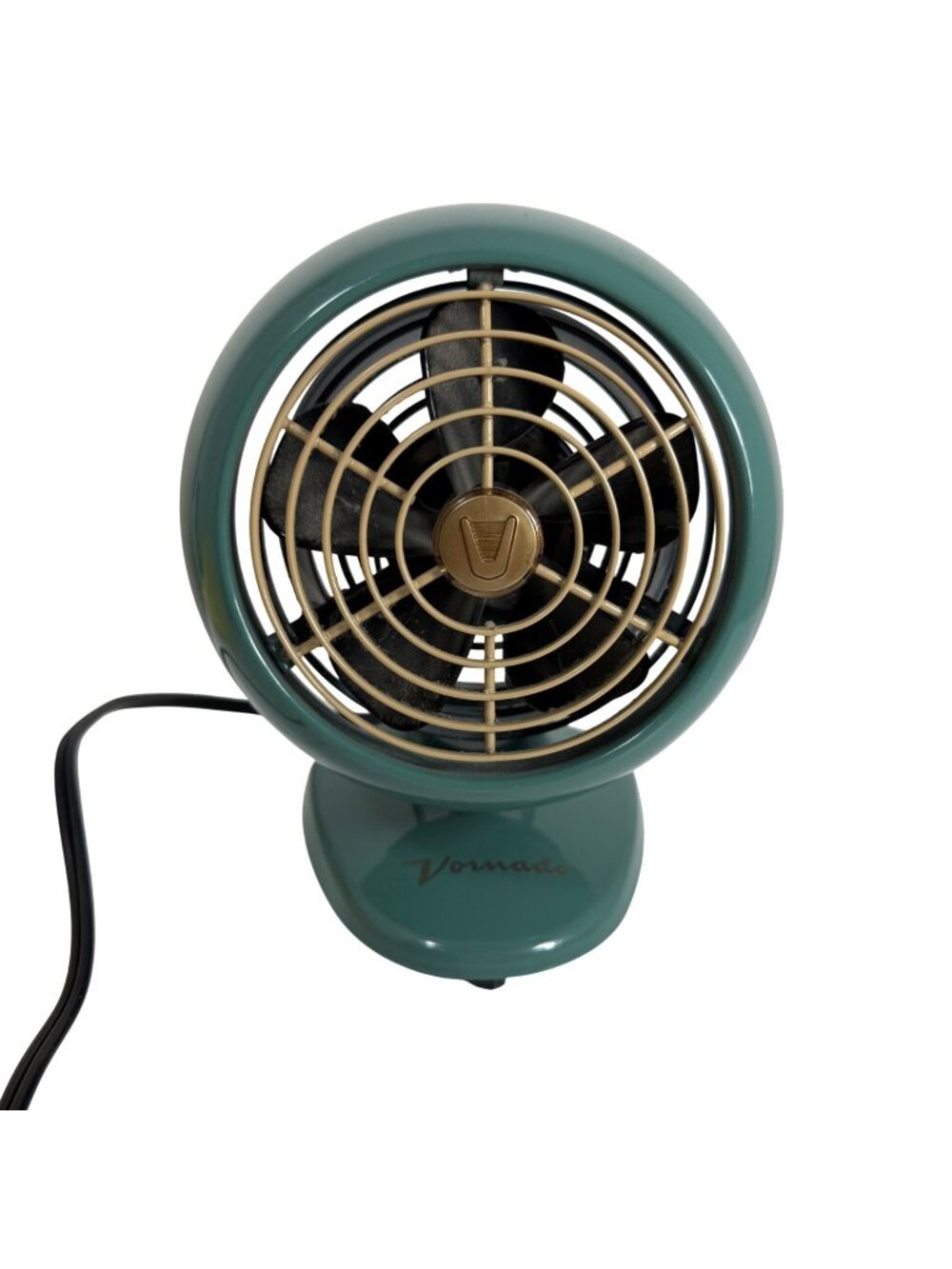 Vornado VFAN Mini Classic Retro Desk Fan Green 2-Speed Tilt Quiet Air Circulator